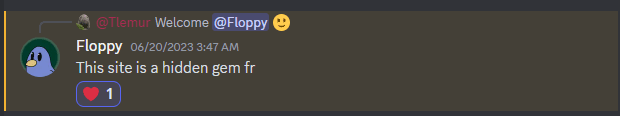 Testimonial from Floppy